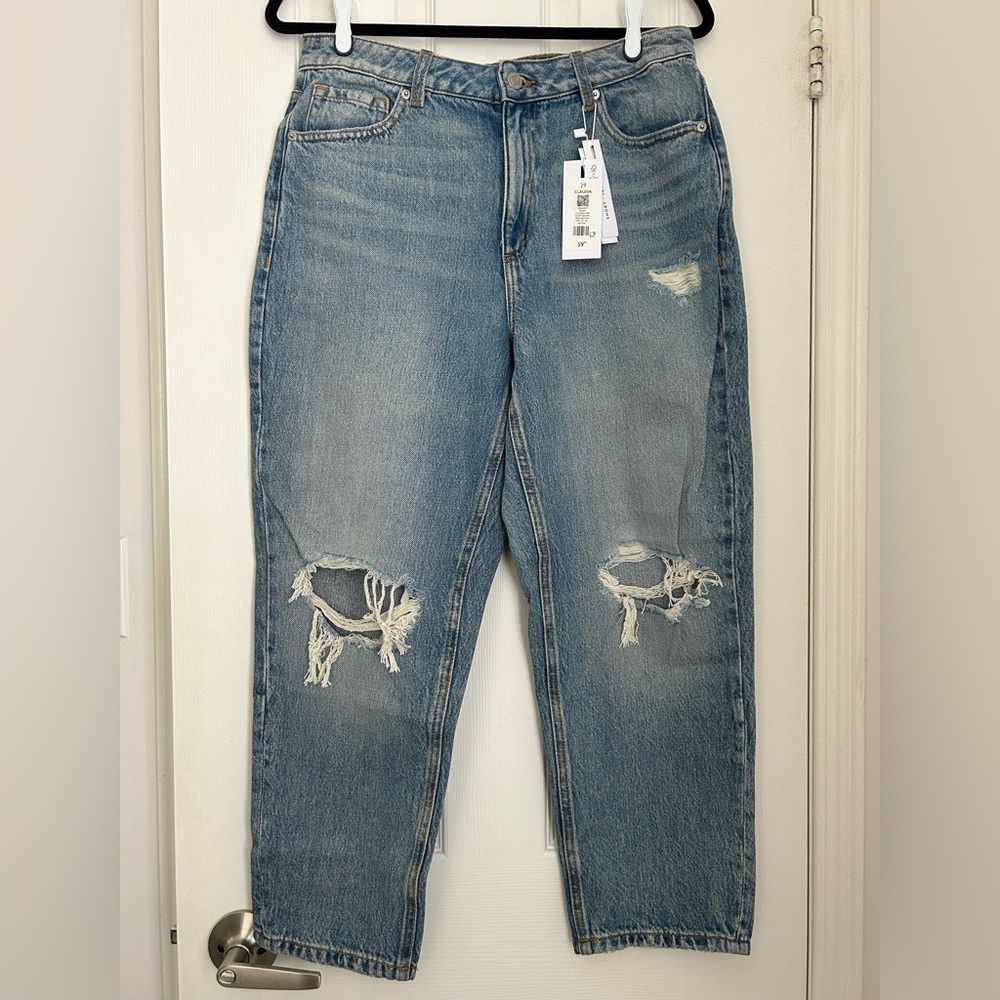 BNWT Dynamite Claudia Distressed Relaxed Jeans